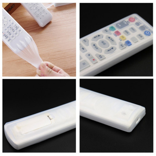 5 PCS Rabbit Design Longue climatisation / TV / Smart TV Box Télécommande Housse de protection en silicone étanche à la poussière, taille: 19.5 * 5 * 2cm SH42871712-05