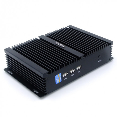 HYSTOU FMP04 i5 7200U Mini PC, Processeur Intel Core i5 7200U Dual Core jusqu'à 3.1GHz, RAM: 4 Go, ROM: 128 Go, Prise en charge des systèmes d'exploitation Windows 7/8/10 / Linux SH43681780-011