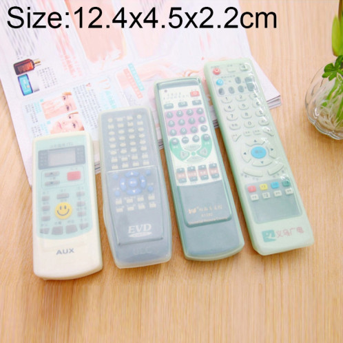 Housse de protection en silicone pour télécommande de climatisation à conception courte, 5 pièces, taille: 12,4 * 4,5 * 2,2 cm SH43891355-06