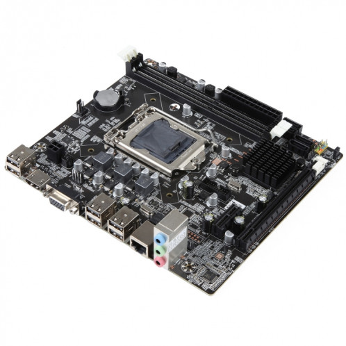 La carte mère Intel H61 DDR3 1155 broches prend en charge les processeurs i5 / i3 double cœur / quadricœur SH47831160-05