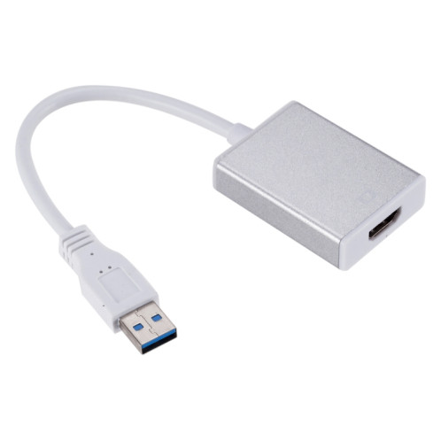 Câble convertisseur de carte graphique externe USB3.0 vers HDMI (argent) SH870S1450-010