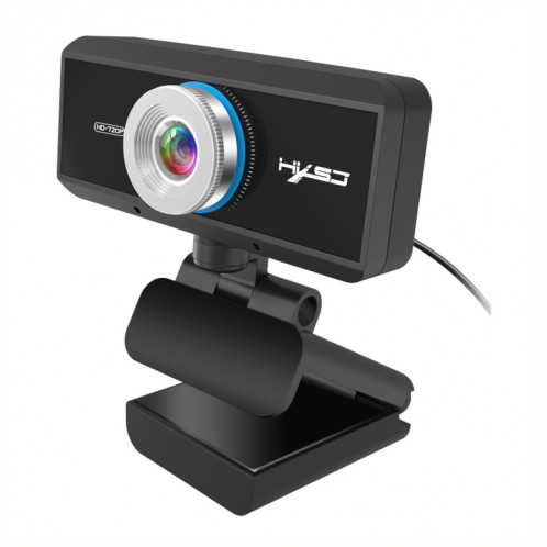 Webcam HXSJ S90 30fps 1 mégapixel 720P HD pour ordinateur de bureau / ordinateur portable / Android TV, avec microphone insonorisant de 8 m, longueur: 1,5 m SH48831124-011