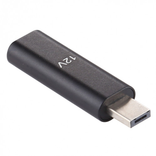 Adaptateur 12V Type-C / USB-C Femelle vers PD en alliage d'aluminium pour Asus (Noir) SH949B364-05