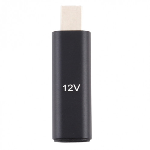 Adaptateur 12V Type-C / USB-C Femelle vers PD en alliage d'aluminium pour Asus (Noir) SH949B364-05