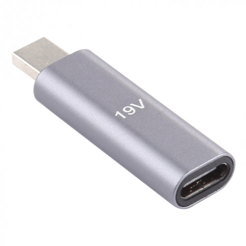 Adaptateur en alliage d'aluminium 19V Type-C / USB-C Femelle vers PD pour Asus (Argent) SH952S418-05