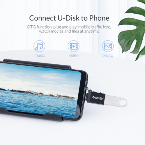 Orico CBT-UT01-BK-BP Type-C à l'adaptateur USB 3.0 (noir) SO958B73-09