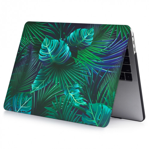 Coque Rigide Motif Palm Leaves PC pour Macbook Pro 13,3 pouces avec barre tactile SH121B1743-06