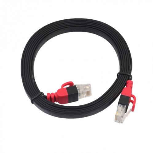 REXLIS CAT6-3 CAT6 Câble LAN réseau Gigabit RJ45 non blindé Ethernet plat, longueur: 2 m SR5144695-08