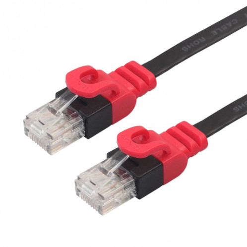 REXLIS CAT6-3 CAT6 Câble LAN réseau Gigabit RJ45 non blindé Ethernet plat, longueur: 10 m SR51481658-08