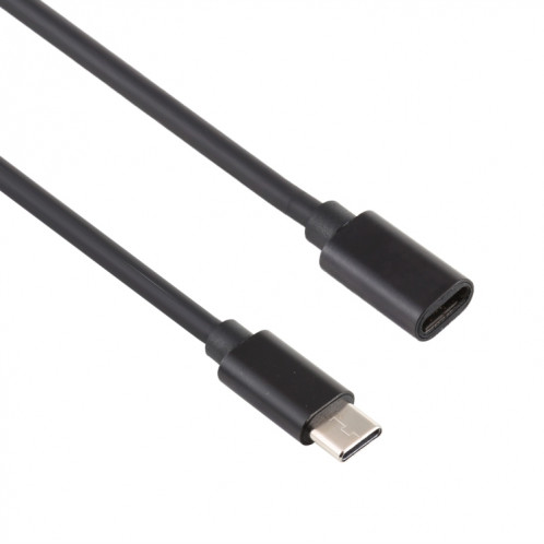 Câble de chargeur adaptateur secteur type-C / USB-C mâle à femelle, longueur: 1,5 m (noir) SH174B558-05