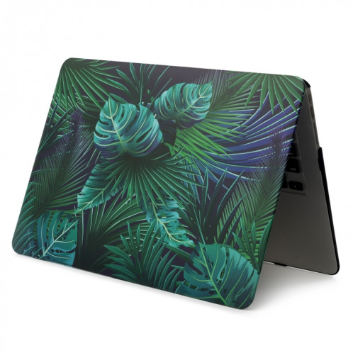 Coque en feuilles de palmier motif PC dur pour MacBook Air 13,3 pouces SH461B1703-05