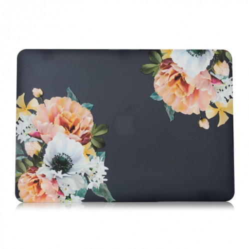 Coque rigide PC motif fleur pour MacBook Air 13,3 pouces SH461C1935-05
