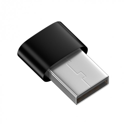 Adaptateur USB 2.0 mâle vers femelle Type-C (noir) SH521B241-04