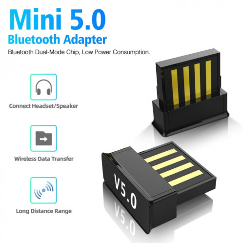 LY038 USB MINI SQUARE SQUARE BLUETOOTH 5.0 Adaptateur SH5545857-07