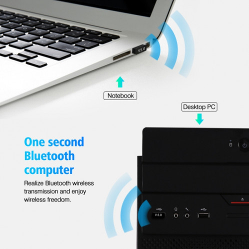 LY038 USB MINI SQUARE SQUARE BLUETOOTH 5.0 Adaptateur SH5545857-07