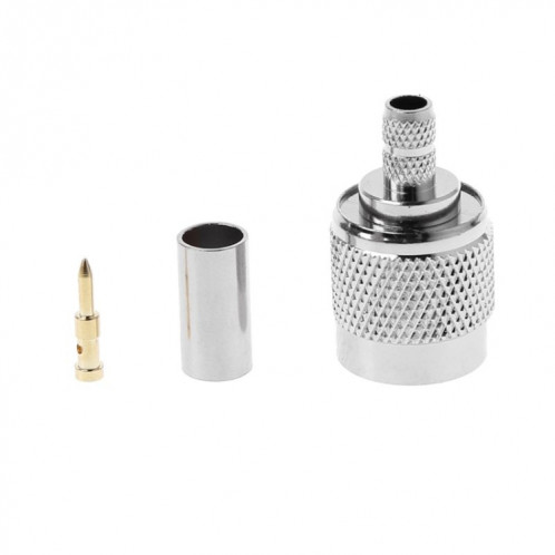 10 connecteurs TNT coaxiaux mâles TNC pour câble RG58 RG142 RG400 LMR195 SH56301903-05