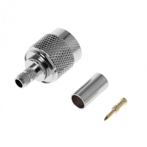 10 connecteurs TNT coaxiaux mâles TNC pour câble RG58 RG142 RG400 LMR195 SH56301903-05