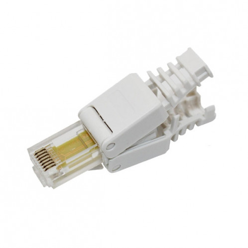Prise modulaire de connecteur RJ-45 à sertir sans outil, version courte Cat5e SH5690825-07