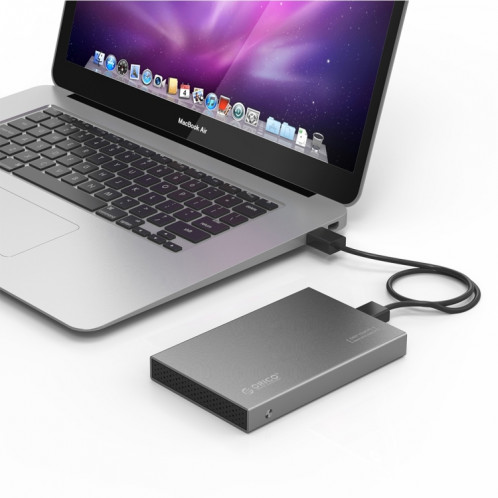 ORICO 2518S3 USB3.0 externe disque dur boîte de rangement pour 7mm et 9.5mm 2.5 pouces SATA HDD / SSD (argent) SO870S1321-012