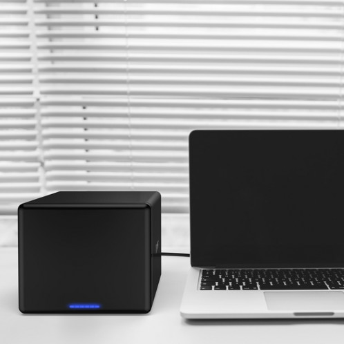 ORICO NS500-U3 5 baies USB 3.0 Type-B vers SATA Boîtier de disque dur externe Boîtier de disque dur pour disque dur SATA 3,5 pouces, protocole UASP de support SO59031110-010