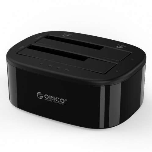 ORICO 6228US3-C 1 à 1 Clone 2 Baie USB 3.0 Type-B à SATA Disque dur de stockage externe Dock pour 2.5 pouces / 3.5 pouces SATA HDD / SSD SO5930608-010
