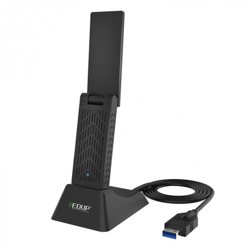EDUP EP-AC1675 AC1900Mbps 2.4GHz & 5.8GHz double bande USB3.0 adaptateur WiFi carte réseau externe SE6111552-010