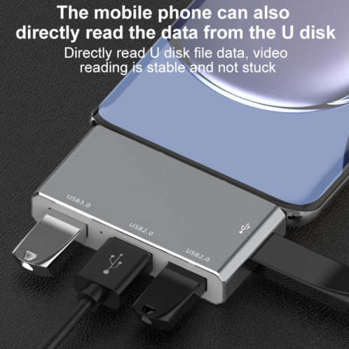 Adaptateur HUB USB-C / Type-C vers OTG 4 ports Type-C USB 3.0 USB 2.0 SH6451966-07