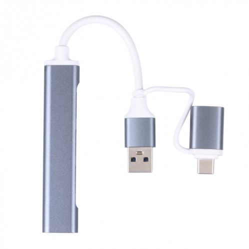 A-806 Adaptateur HUB 5 en 1 USB 3.0 et Type-C / USB-C vers USB 3.0 SH64541611-06