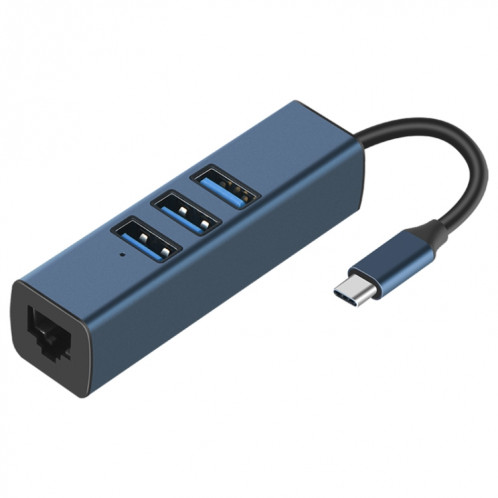 RDS 6307-3 Adaptateur USB-C / Type-C vers USB3.0 + Double USB2.0 + RJ45 4 en 1 HUB SH64651691-07