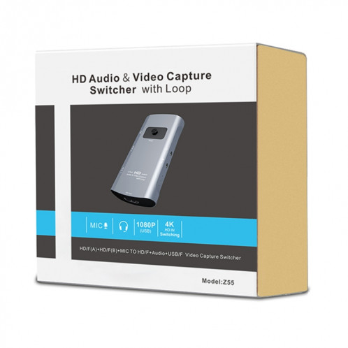Z55 Smroguateur de capture vidéo audio HD avec boucle SH6472901-05