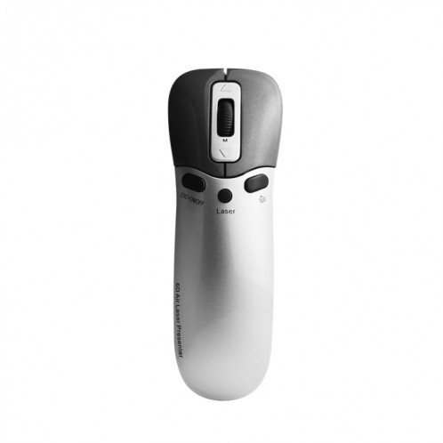 PR-05 2.4G sans fil 6D Gyroscope Fly Air Mouse Laser Pointeur Laser Pen Présentateur pour PC / Laptop Enseignement Conférence Discours SH657435-09