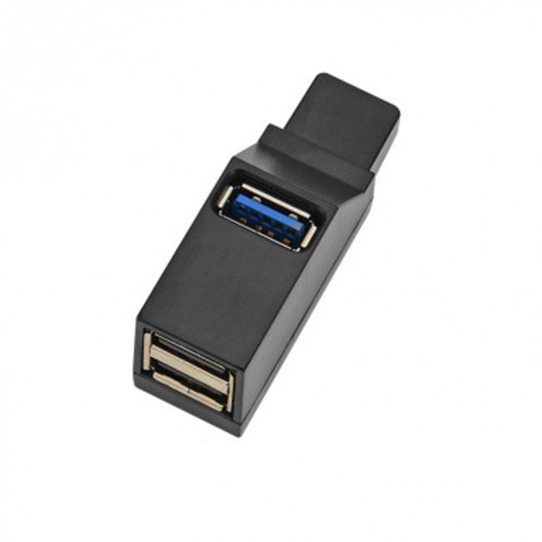 Mini portable 2 x USB 2.0 + 1 x USB 3.0 HUB avec cordon SH6600990-05