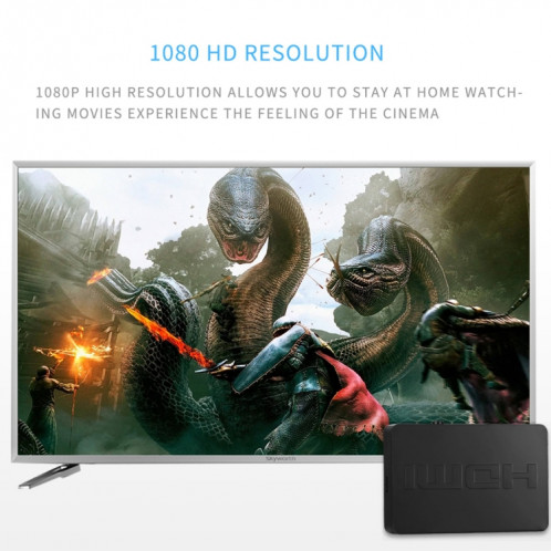 1080P 3 x 1 ports (3 ports d'entrée x 1 port de sortie) Commutateur HDMI avec télécommande SH6690278-011