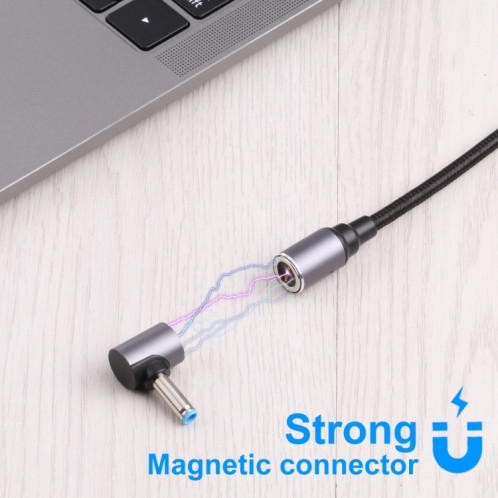 USB-C / TYPE-C female à 8 broches Magnetic DC Tête ronde Câble d'adaptateur de chargement SH67451691-06
