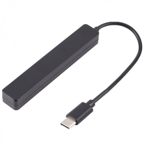 T-111 4 en 1 USB-C / Type-C à 4 ports USB HUM Docking Station d'accueil (Noir) SH771B852-07
