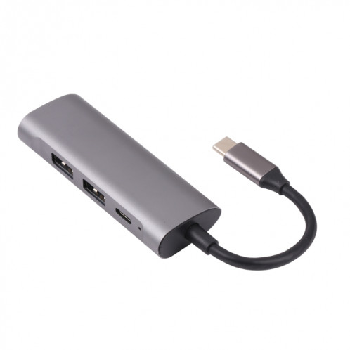 T-811 4 en 1 USB-C / TYPE-C à 3 Ports USB 3.0 + Ports USB-C / Type-C Hub Station d'accueil SH6773117-07