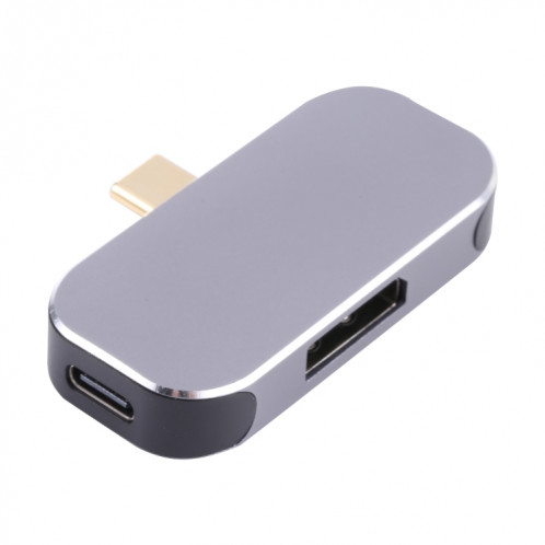 3 en 1 Homme USB-C / Type-C à la charge USB-C / TYPE-C + Adaptateur femelle USB + DP SH6795275-05