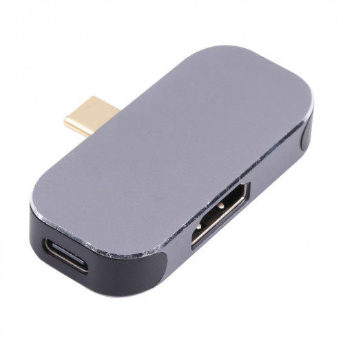 3 en 1 USB-C / TYPE-C Homme à chargement USB-C / Type-C + Adaptateur femelle HDMI HDMI + 4K 60Hz SH67971137-05