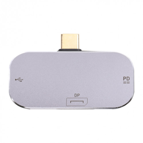 3 en 1 Homme USB-C / Type-C à Dual USB-C / Type-C + DP Adaptateur femelle SH67991243-05