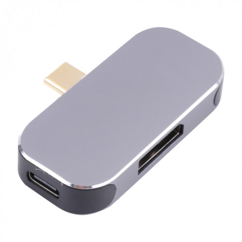 3 en 1 Homme USB-C / Type-C à Dual USB-C / Type-C + DP Adaptateur femelle SH67991243-05