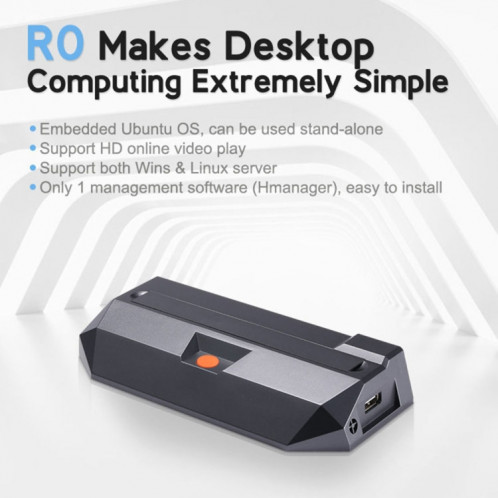 Mini PC système Windows et Linux R0W, Quad Core 1,5 GHz, RAM: 1 Go, ROM: 8 Go, prise en charge WiFi SH70581599-011