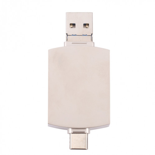 8 en 1 Type-C / USB-C + 8 broches + Dual USB + SD + TF + Micro Carte + Adaptateur multifonction OTG SH71311377-08