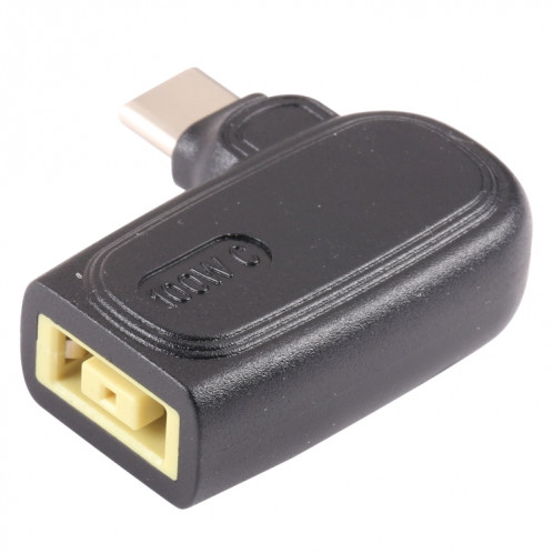 100W Big Square Femelle vers USB-C / Type-C Connecteur Adaptateur pour Ordinateur Portable SH71621060-05