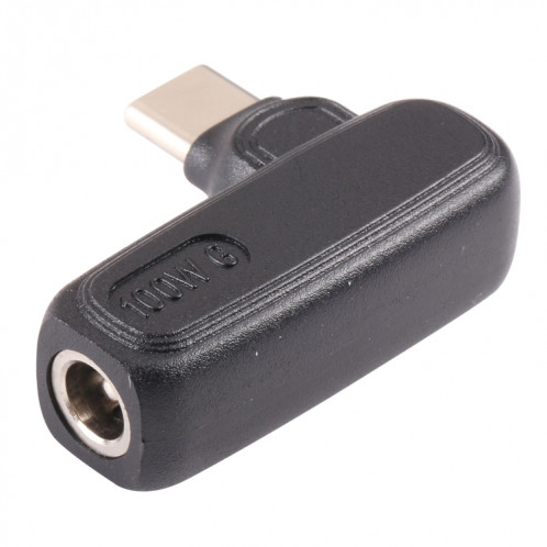 Connecteur adaptateur pour ordinateur portable 100 W 5,5 x 2,5 mm femelle vers USB-C/Type-C mâle SH7165267-05