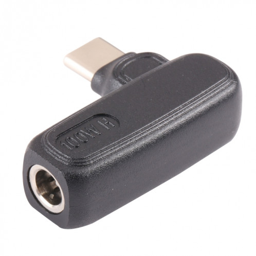 Connecteur adaptateur pour ordinateur portable 100 W 5,5 x 2,1 mm femelle vers USB-C/Type-C mâle SH7166649-05