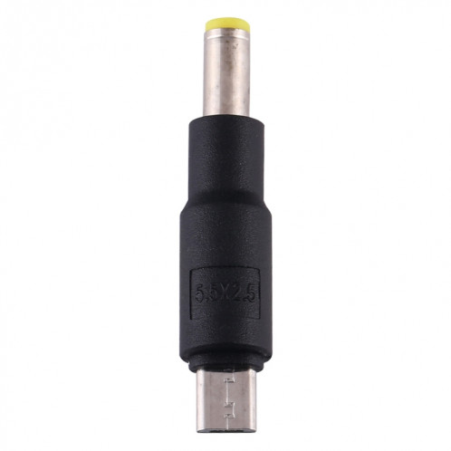 Connecteur de prise d'alimentation CC 10 PCS 5,5 x 2,5 mm vers Micro USB SH72151154-04