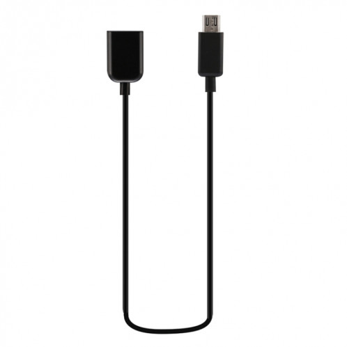 Câble d'extension micro USB mâle à femelle de 1 m, Pour Samsung / Huawei / Xiaomi / Meizu / LG / HTC et autres smartphones (noir) SH730263-06