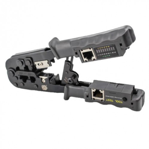 TLN568CR Outil de sertissage de téléphone réseau multifonctionnel à double usage avec pince réseau de testeur SH75721053-04