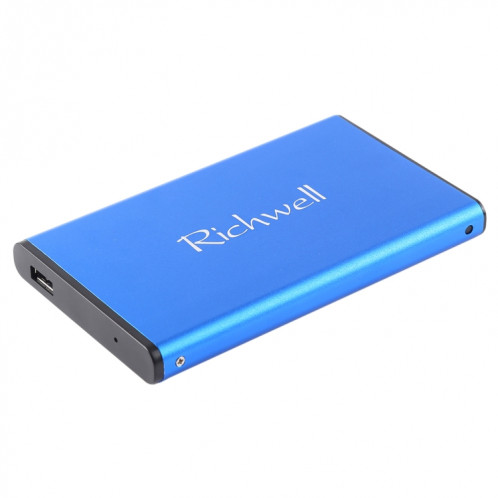 Richwell SATA R2-SATA-500GB 500GB 2,5 pouces USB3.0 Super Speed Interface Mobile Hard Drive Drive (Bleu) SR645L663-011