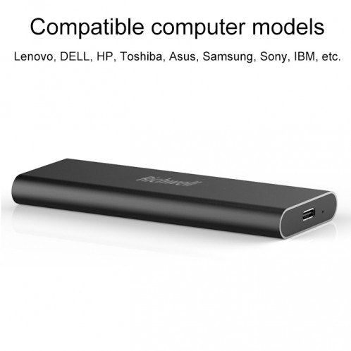 Richwell SSD R280-SSD-480GB 480GB Disque dur mobile pour PC de bureau (noir) SR663B233-07